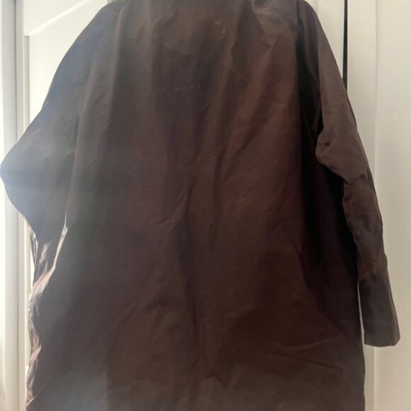 Barbour Waxed A190 Beaufort Jacket - Brown, XXL - Picture 9 of 11
